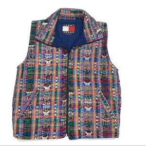 VTG Tommy Hilfiger Womens Large Coogi Style Vest